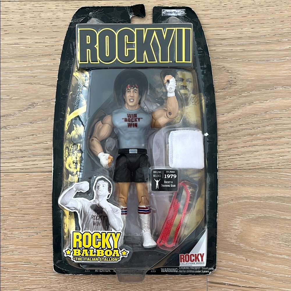 Rocky II Action Figure with Boxing Gloves